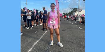 Nicolle Molina, destacada en la carrera atlética 5 K