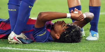 Yamal se despide de LaLiga por lesión muscular