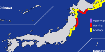 Terremoto de magnitud de 7,5 golpea a Japón y activa la alerta por tsunami