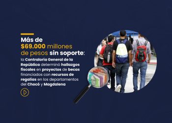 Escándalo por regalías: más de $69.000 millones en becas sin soporte en Magdalena y Chocó