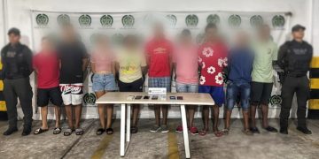 Golpe a “Los Costeños” en el Atlántico: capturan a presuntos extorsionistas en megaoperativo