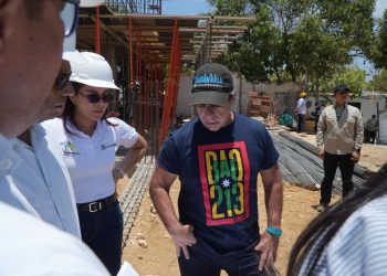 “Este año, la Institución Educativa Distrital del Desarrollo Humano y Cultural del Caribe estará a otro nivel”: alcalde Char en reciente inspección de obra