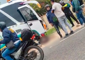Accidente en la vía La Cordialidad deja dos heridos; uno permanece en estado crítico