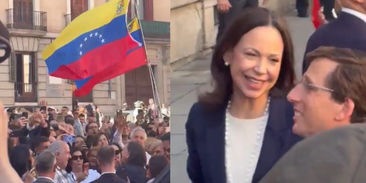 María Corina Machado recibe Llave de Oro en Madrid y responde a declaraciones de Petro