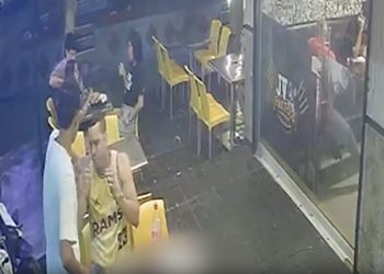 Atraco a comensal en Los Robles deja un herido y escenas de pánico en restaurante