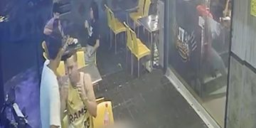 Atraco a comensal en Los Robles deja un herido y escenas de pánico en restaurante