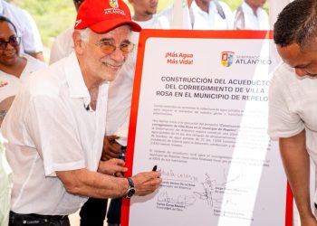 Gobierno de Eduardo Verano inicia obra de acueducto de Villa Rosa: un paso decisivo hacia la cobertura rural en el Atlántico