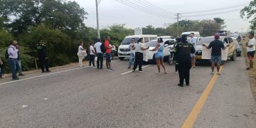 Bloqueo total en la Vía al Mar en Cartagena por protestas ciudadanas