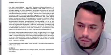 Alias ‘Castor’ denuncia un plan para asesinarlo desde la cárcel de Cómbita