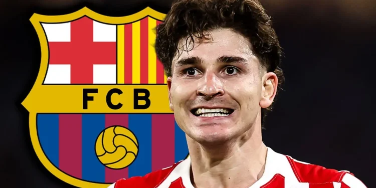 Barcelona prepara una oferta millonaria por Julián Álvarez