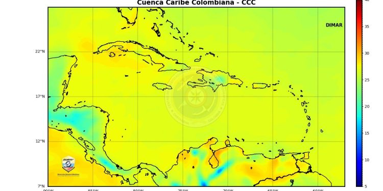 Caribe colombiano enfrenta intensa ola de calor por persistencia del tiempo seco