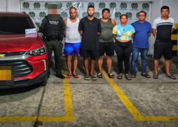 Capturan a seis presuntos integrantes de ‘Los Pepes’ señalados de extorsionar comerciantes en Barranquillita