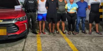 Capturan a seis presuntos integrantes de ‘Los Pepes’ señalados de extorsionar comerciantes en Barranquillita