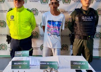 Capturan en Sabanalarga a alias “El Cuervo”, presunto integrante de ‘Los Costeños’