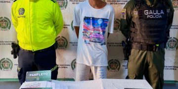Capturan en Sabanalarga a alias “El Cuervo”, presunto integrante de ‘Los Costeños’