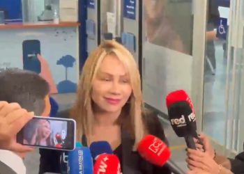 Sandra Ortiz reapareció en el Congreso tras quedar en libertad por vencimiento de términos
