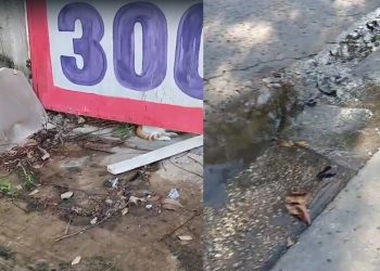 Habitantes del barrio Las Estrellas denuncian malos olores y fuga de aguas residuales cerca de cárcel transitoria