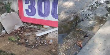 Habitantes del barrio Las Estrellas denuncian malos olores y fuga de aguas residuales cerca de cárcel transitoria