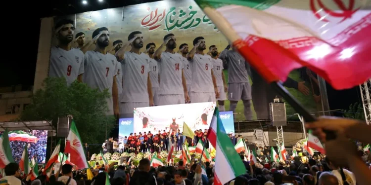 Irán despidió a su selección