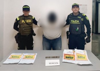 Capturan en Soledad a hombre con municiones y panfletos extorsivos: tenía antecedentes por homicidio
