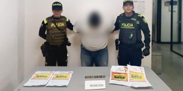 Capturan en Soledad a hombre con municiones y panfletos extorsivos: tenía antecedentes por homicidio
