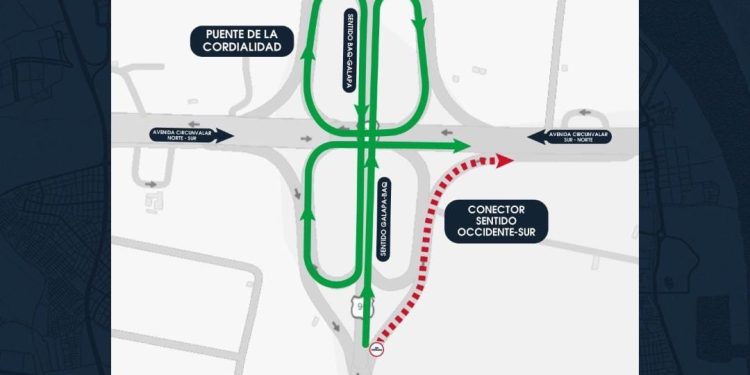 Extienden cierre vial en la conectante Galapa–Circunvalar por obras de mantenimiento