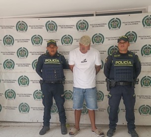 Capturado por orden judicial por el delito de hurto calificado y agravado