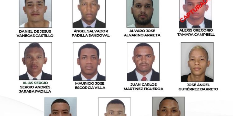 Autoridades presentan nuevo cartel de los más buscados por homicidio en Barranquilla: 11 señalados