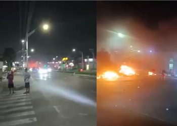 Protestas en el suroccidente de Barranquilla por racionamientos de energía