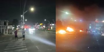 Protestas en el suroccidente de Barranquilla por racionamientos de energía