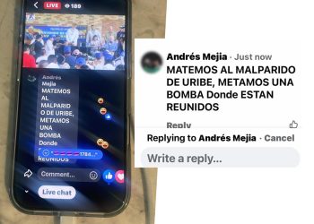 Centro Democrático rechaza amenazas contra Álvaro Uribe y pide reforzar su seguridad