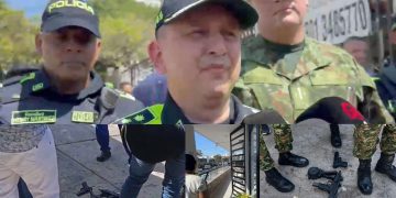 VIDEOS: Fusil, subametralladora y dos pistolas fueron incautadas tras atentado y balacera en el norte de Barranquilla