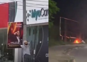 Campaña de Abelardo denuncia ataques contra su publicidad en varias regiones del país