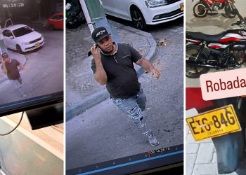 Delincuentes roban motocicleta en el barrio Las Estrellas bajo esta modalidad. Identifíquelo