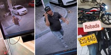 Delincuentes roban motocicleta en el barrio Las Estrellas bajo esta modalidad. Identifíquelo