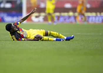 Cristian Borja sufre lesión de rodilla y su panorama con Colombia se complica
