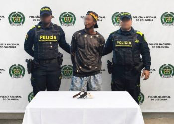 En Mandela, cae ‘Beny’, con un revólver: tenía anotaciones por hurto y tráfico de estupefacientes