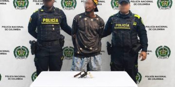 En Mandela, cae ‘Beny’, con un revólver: tenía anotaciones por hurto y tráfico de estupefacientes