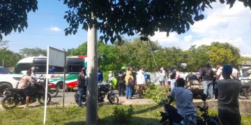 Bloqueada vía hacia Cascajal por protestas ante fallas en el servicio de energía
