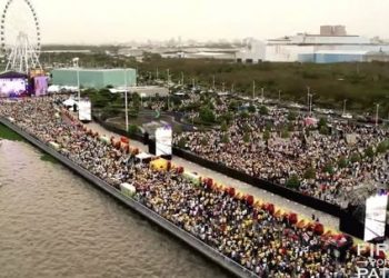 Multitudinario cierre de campaña de Abelardo De La Espriella en Barranquilla
