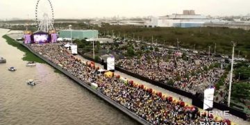 Multitudinario cierre de campaña de Abelardo De La Espriella en Barranquilla