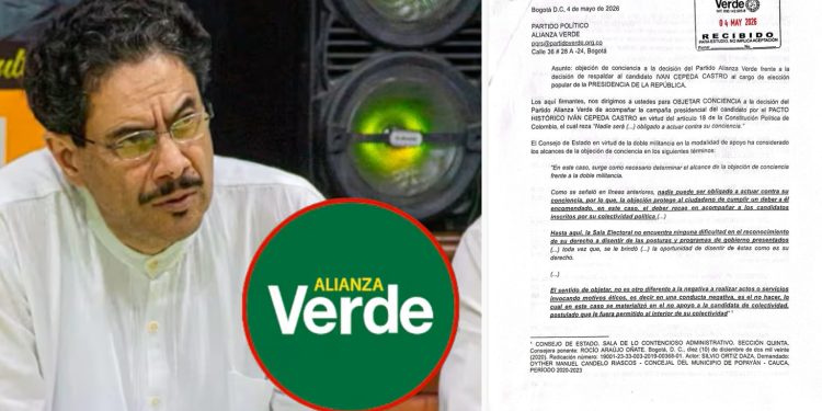 Dirigentes de Alianza Verde presentan objeción para no respaldar a Iván Cepeda