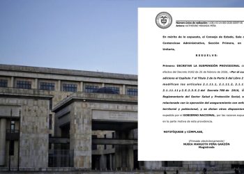 Revés judicial al Gobierno: Consejo de Estado suspende decreto que ordenaba traslado masivo a la Nueva EPS