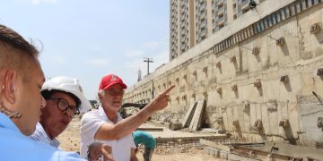 “Finalizada estructura hidráulica de la Gran Vía”: gobernador Eduardo Verano
