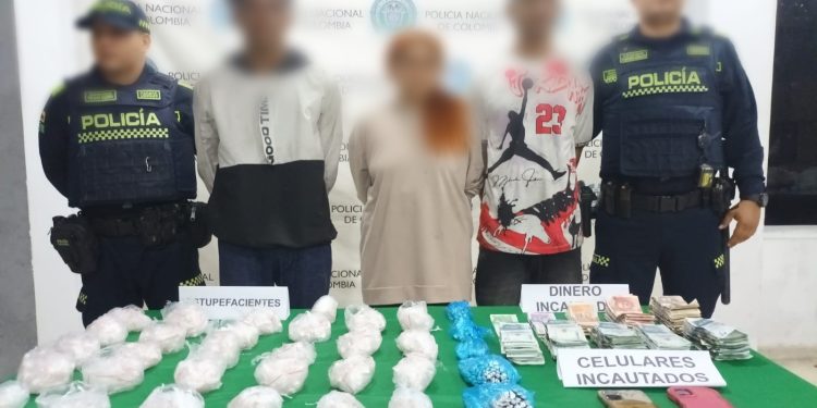 Golpe a ‘Los Costeños’ en Malambo: tres capturados y desmantelado punto clave de expendio de drogas