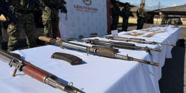 Cinco integrantes del Clan del Golfo neutralizados en combates con el Ejército Nacional en Chocó