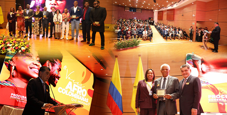 Procurador General, Gregorio Eljach, rindió homenaje a la raza negra