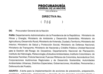 La Procuraduría fortalece la articulación con las gobernaciones para enfrentar los efectos del cambio climático y prevenir impactos del fenómeno de El Niño