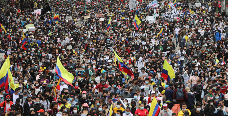 Por la muerte de joven en las protestas del 2021, sanción a oficial de la Policía