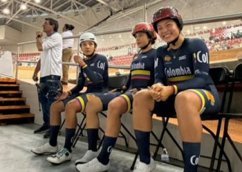 Colombia logró cuatro medallas en el comienzo del Panamericano Junior de Ciclismo de Pista